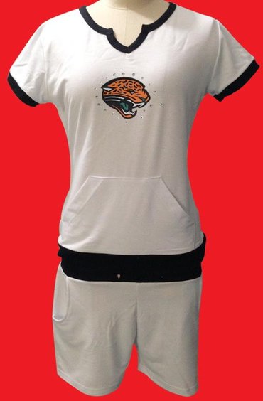 NIKE NFL Jacksonville Jaguars women's sport suit white