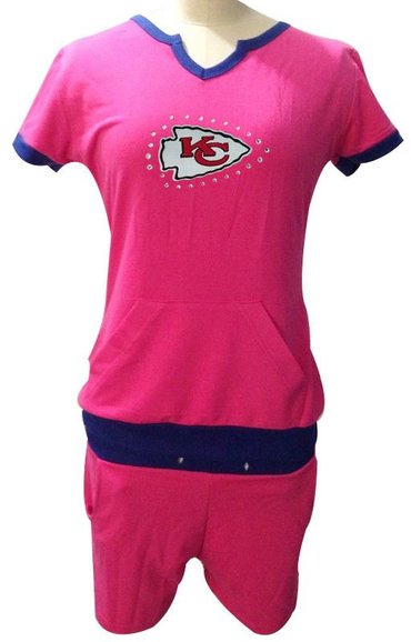 NIKE NFL Kansas City Chiefs women's sport suit pink