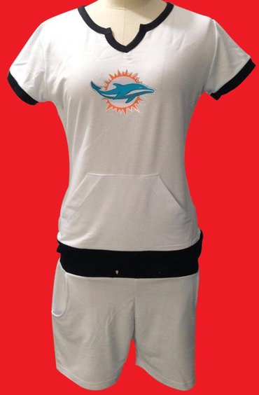 NIKE NFL Miami Dolphins women's sport suit white