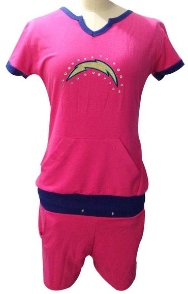 NIKE NFL San Diego Chargers women's sport suit pink