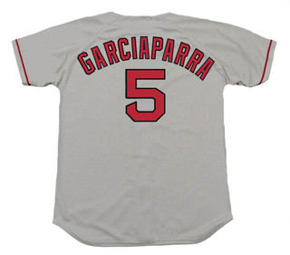 NOMAR GARCIAPARRA Boston Red Sox 1999 Majestic Throwback Away Baseball Jersey