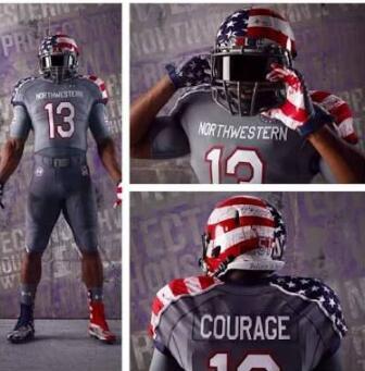 NORTHWESTERN FOOTBALL JERSEY