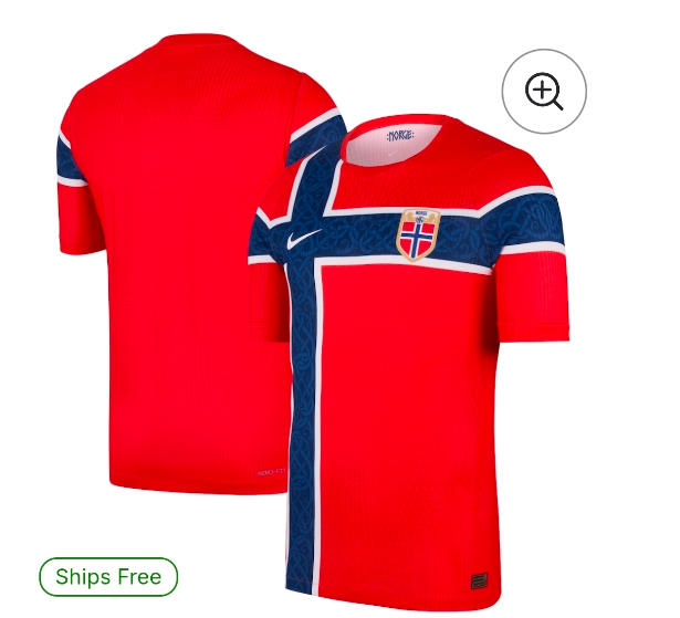 NORWAY SOCCER JERSEY
