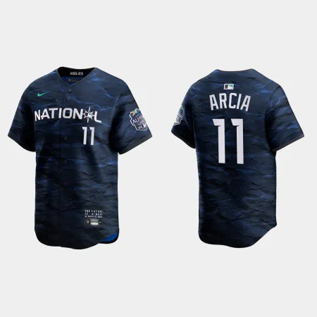 National League Orlando Arcia 2023 MLB All-Star Game Limited Jersey – Royal