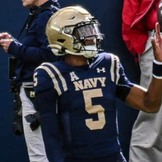 Navy Midshipmen #5 Braxton Woodson Navy Unveils Retro College Football Jersey 