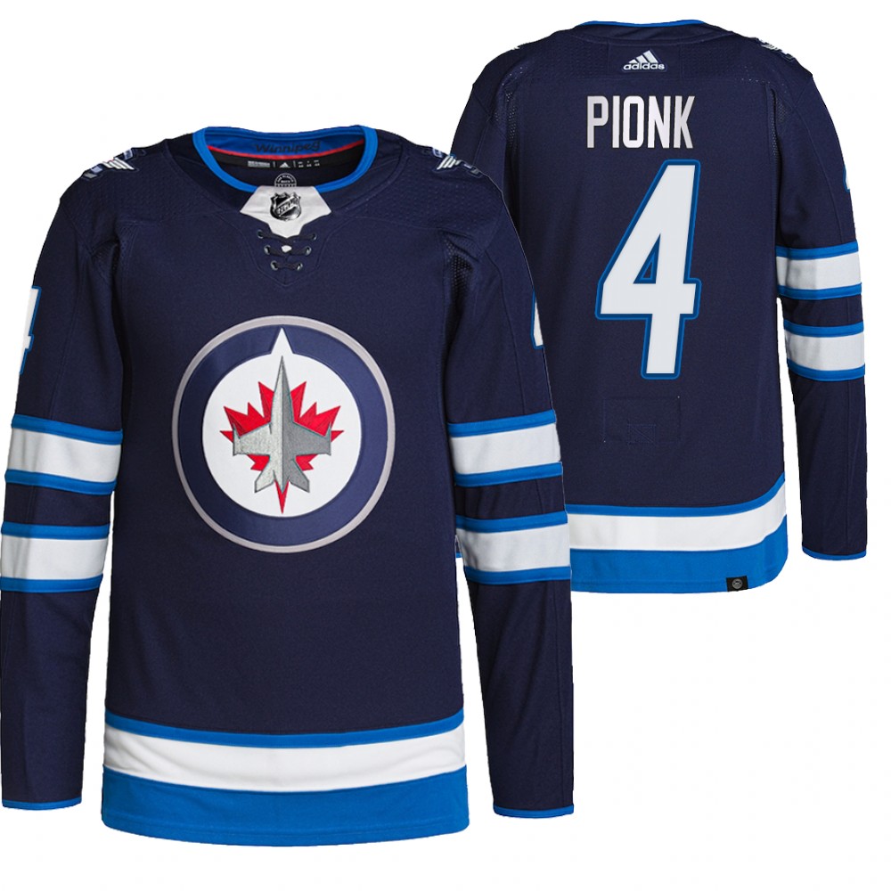 Neal Pionk Winnipeg Jets Navy Authentic Pro Home Jersey