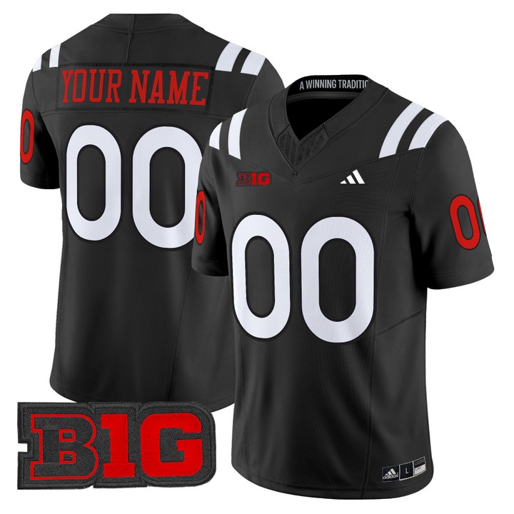 Nebraska Cornhuskers 2026 Vapor Limited Custom Jersey BLACK