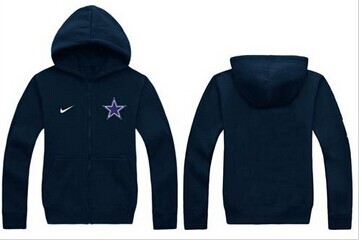 New Dallas Cowboys Authentic Logo Hoodie Navy Blue