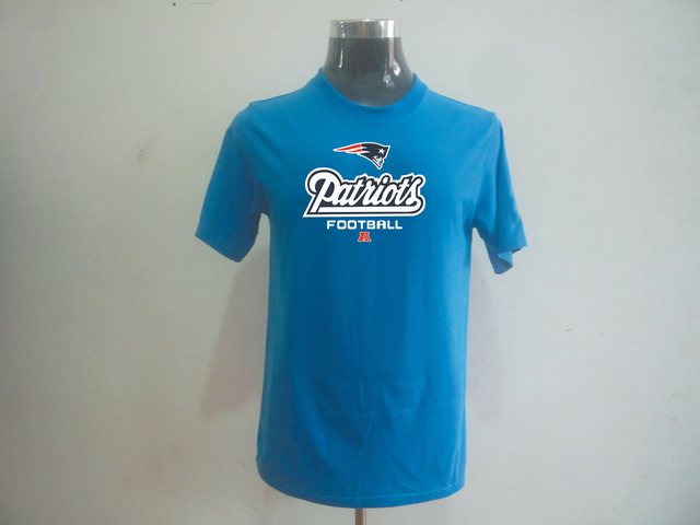 NEW NFL New England Patriots Big & Tall Critical Victory T-Shirt Light Blue