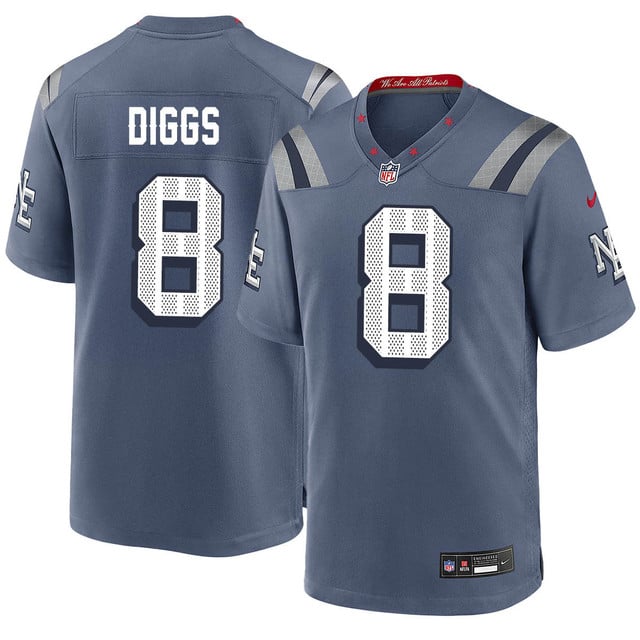 New England Patriots F.U.S.E. Limited Rivalry Series Jersey #8 Stefon Diggs
