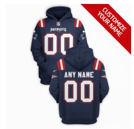 New England Patriots NAVY Hoodie