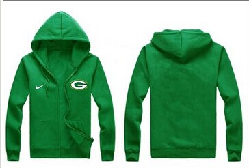 New Green Bay Packers Authentic Logo Hoodie Green