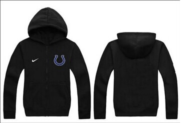 New Indianapolis Colts Authentic Logo Hoodie Black