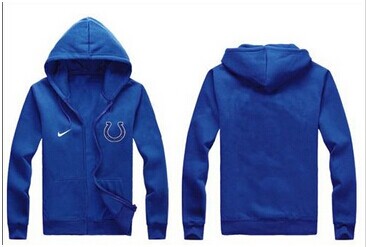 New Indianapolis Colts Authentic Logo Hoodie Blue