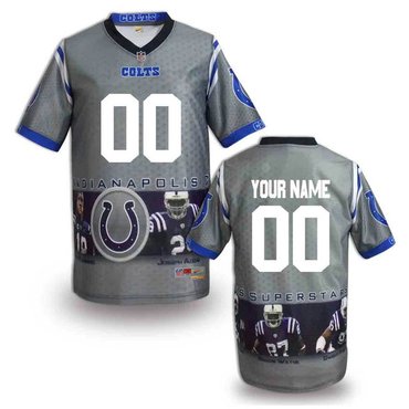 New Indianapolis Colts Customized Jersey-06