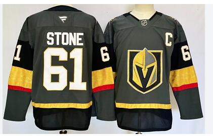 New Men's NHL Hockey Jersey Vegas Golden Knights #9 Jack Eichel #61 Mark Stone