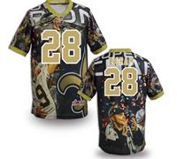 New Orleans Saints #28 Keenan Lewis Stitched NFL Elite Fanatical Version Jersey (3) - 副本