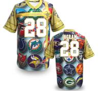 New Orleans Saints #28 Keenan Lewis Stitched NFL Elite Fanatical Version Jersey (8) - 副本