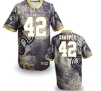 New Orleans Saints #42 Darren Sharper Stitched NFL Elite Fanatical Version Jersey (7)