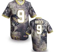 New Orleans Saints #9 Drew Brees Stitched NFL Elite Fanatical Version Jersey (7)
