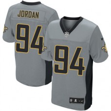 New Orleans Saints Cameron Jordan Grey Game Shadow Jersey