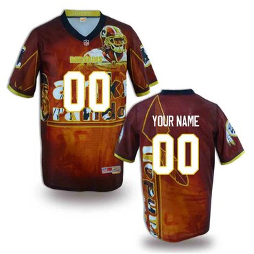 New Washington Redskins Customized Jersey-01 (1)