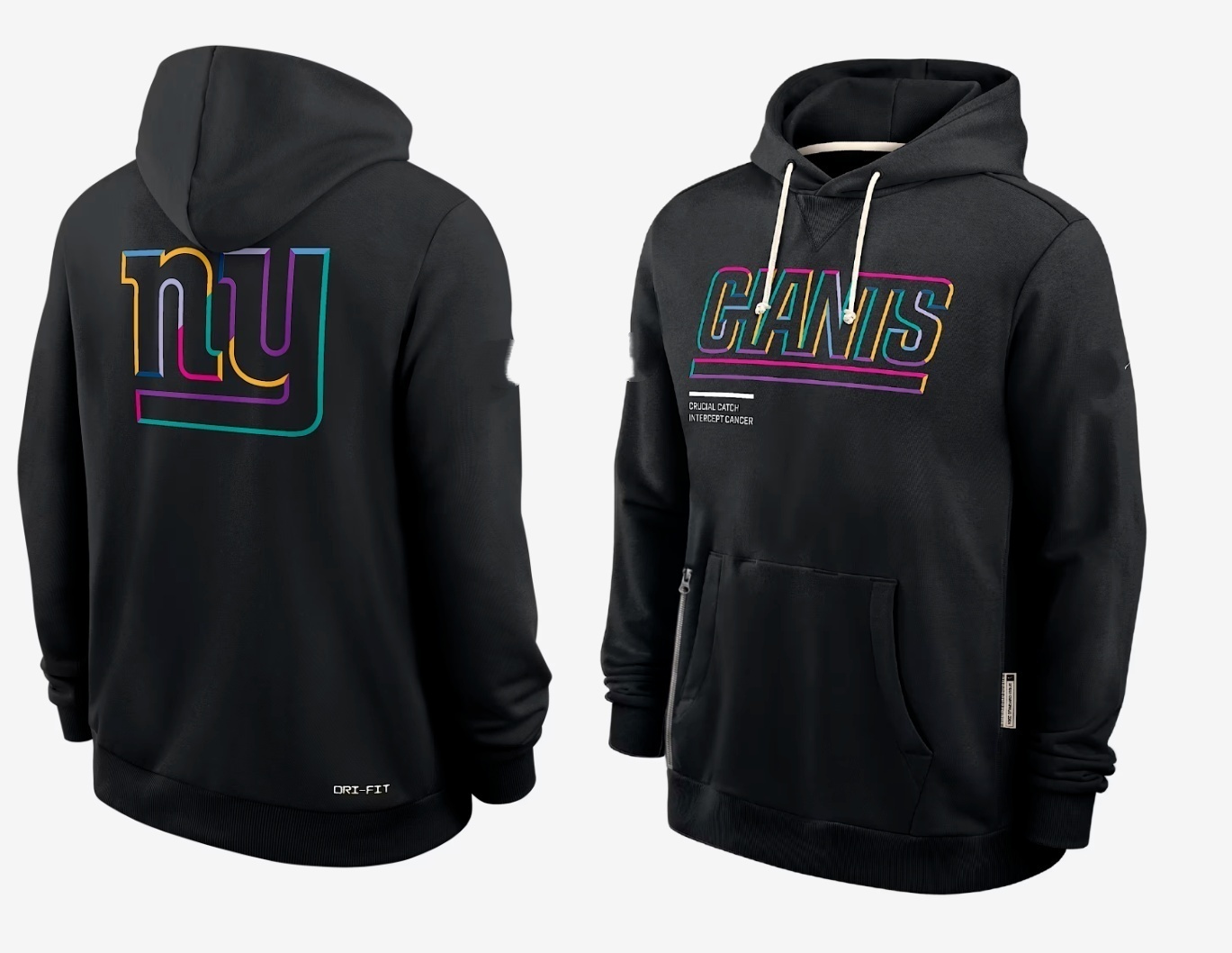 New York  Giants  2025 Salute to Service Limited Football Stitched hoodie Jersey