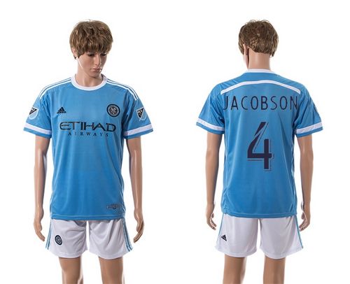 New York City #4 Jacobson Home Soccer Club Jersey