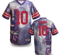New York Giants #10 Eli Manning Stitched NFL Elite Fanatical Version Jersey (8)