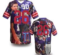 New York Giants #26 Antrel Rolle Stitched NFL Elite Fanatical Version Jersey (7)