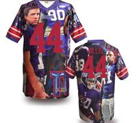 New York Giants #44 Andre Williams Stitched NFL Elite Fanatical Version Jersey (7)