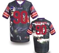 New York Giants #90 Jason Pierre-Paul Stitched NFL Elite Fanatical Version Jersey (5)