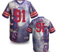 New York Giants #91 TUCK Stitched NFL Elite Fanatical Version Jersey (8)