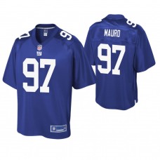 New York Giants #97 Dexter Lawrence 2019 NFL Draft White Game Jersey