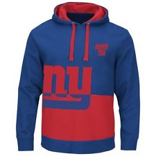 New York Giants All Stitched Hooded Sweatshirt