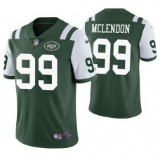 New York Jets #99 Steve McLendon Green Vapor Untouchable Limited Jersey