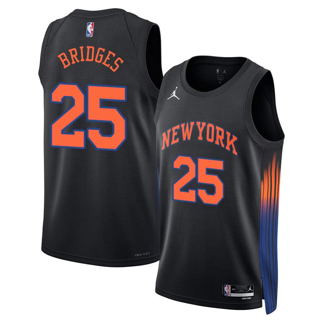 New York Knicks 2025 Limited Jersey #25 Mikal Briges