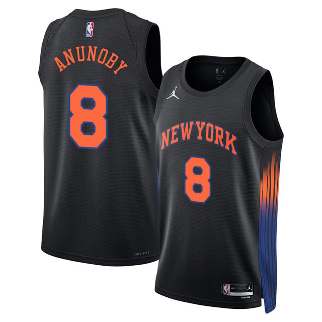 New York Knicks 2025 Limited Jersey #8 OG Anunoby