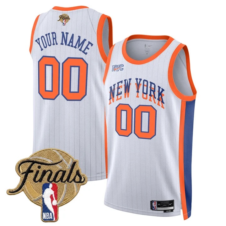 New York Knicks 2026 Finals Custom Swingman Jersey V2