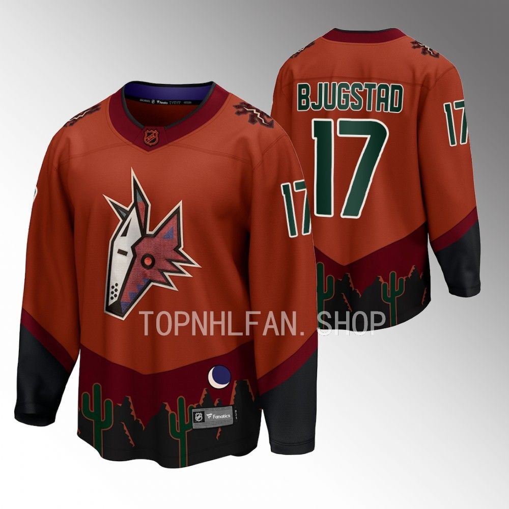 Nick Bjugstad Arizona Coyotes Special Edition 2.0 Orange Men Jersey Breakaway Player