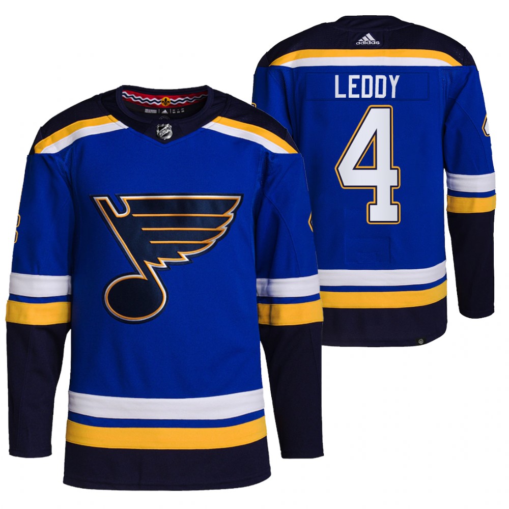 Nick Leddy St. Louis Blues Blue Home Primegreen Authentic Pro Jersey