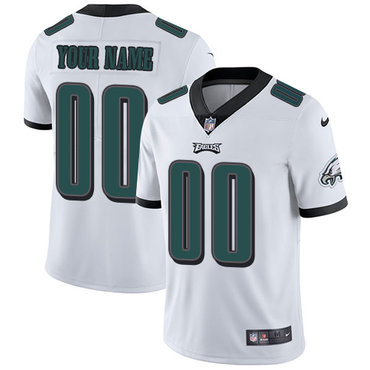 Nike  NFL Philadelphia Eagles Vapor Untouchable Customized Limited White Road Youth Jersey