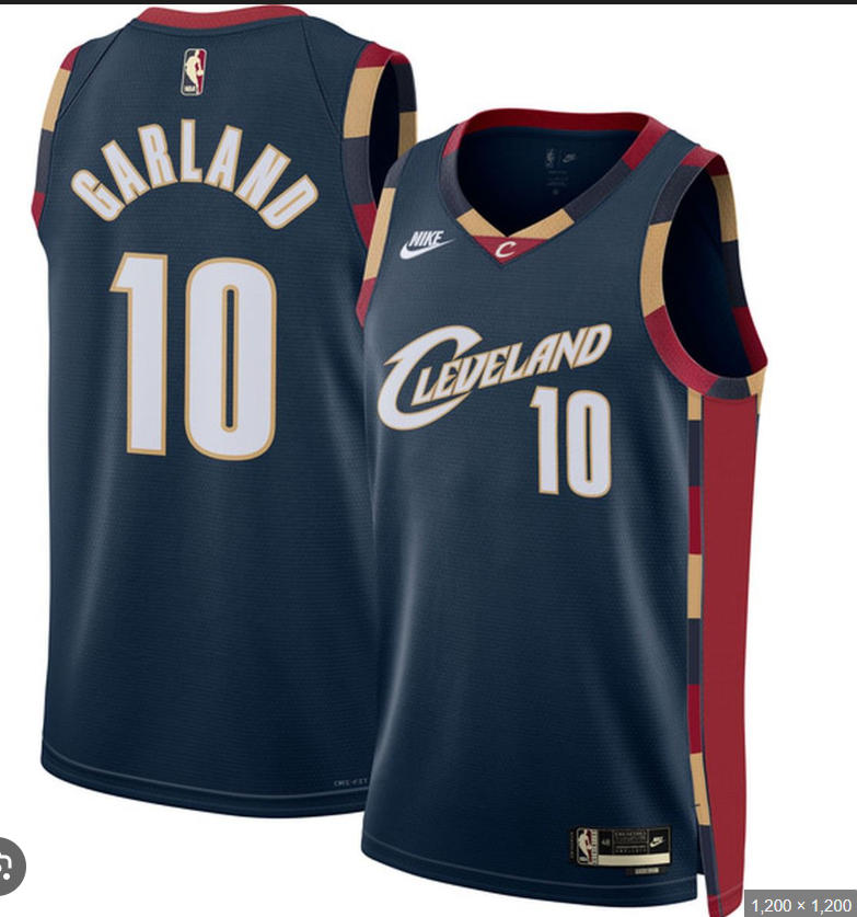Nike Adult Cleveland Cavaliers Darius Garland #10 Swingman Hardwood Classics Jersey