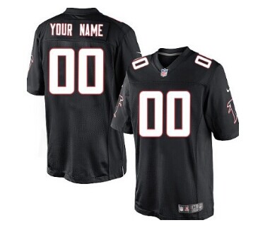 Nike Atlanta Falcons Customized Black Game Jersey