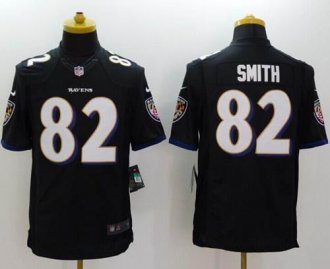 Nike Baltimore Ravens #82 Torrey Smith Black Alternate NFL New Limited Jersey