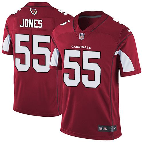 Nike Cardinals #55 Chandler Jones Red Team Color Men's Stitched NFL Vapor Untouchable Limited Jersey