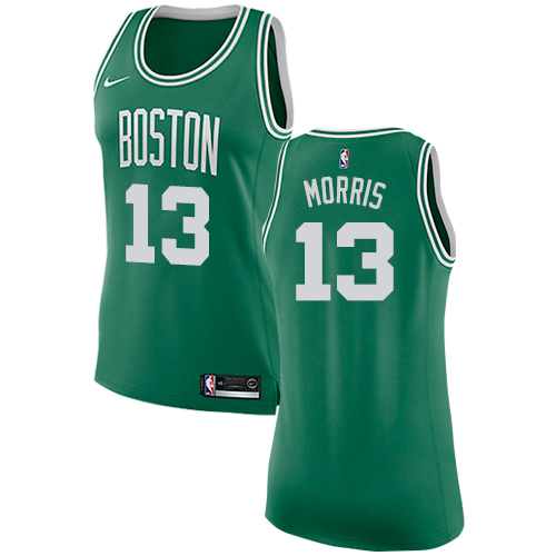 Nike Celtics #13 Marcus Morris Green Women's NBA Swingman Icon Edition Jersey
