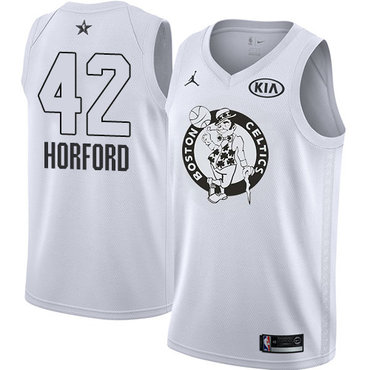 Nike Celtics #42 Al Horford White Youth NBA Jordan Swingman 2018 All-Star Game Jersey