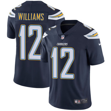 Nike Chargers #12 Mike Williams Navy Blue Team Color Men's Stitched NFL Vapor Untouchable Limited Jersey