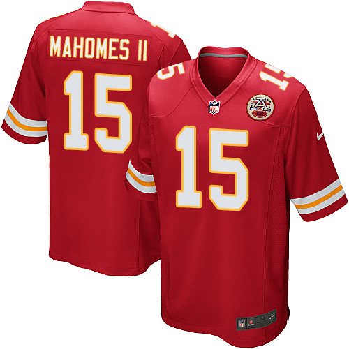 Nike Chiefs #15 Patrick Mahomes II Red Team Color Youth Stitched NFL Elite Jersey